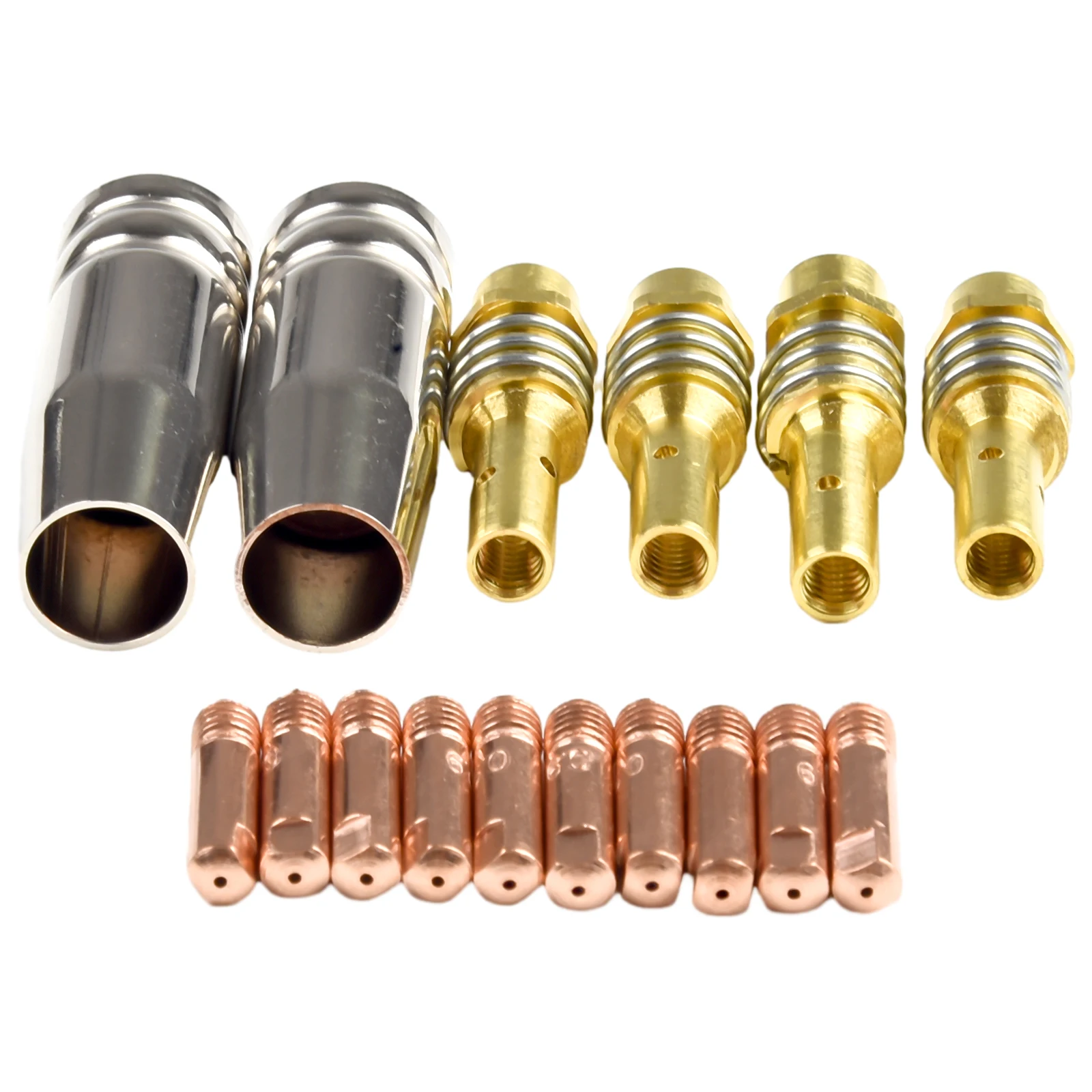 Verbrauchsmaterialien für Mig-Kontaktspitzen, 16 Stück, MIG-Schweißen, MB15, 15AK Kontaktspitze, 0,8/1,0/1,2 mm, Schweißbrenner, Kontaktspitzen, Schweißversorgung – Detail 32
