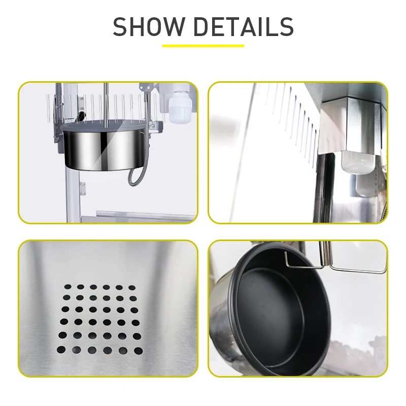 Hot Sale Popcorn Maker Machine Commercial Popcorn Machine