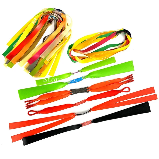 Slingshot Bande De Caoutchouc Orange Couleur 1mm Épaisseur Qualité  Slingshot Bande De Caoutchouc Plate Slingshot Latex De Caoutchouc Du 3,75 €