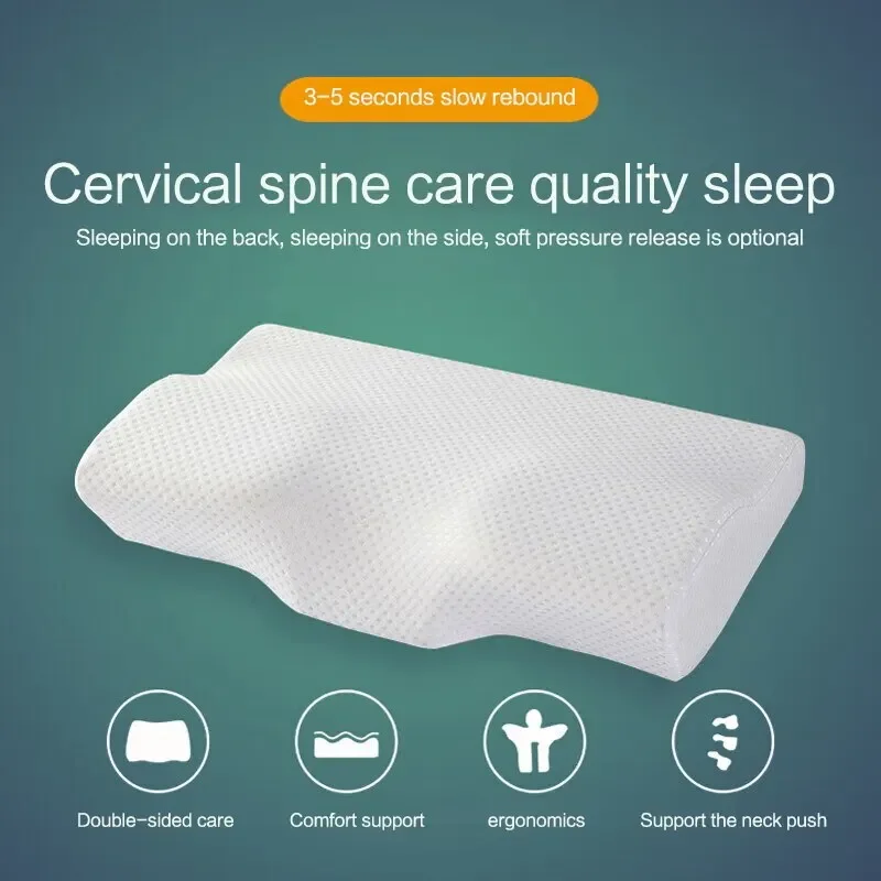 Neck Pillow Slow Rebound Memory Cotton Pillow Cervical Partition Memory Pillow for Anti-snoring Neck Pillow Slow Rebound Memory Neck Pillow Slow Rebound Memory Cotton Pillow Cervical Partition Memory Pillow for Anti-snoring Neck Pillow Slow Rebound Memory