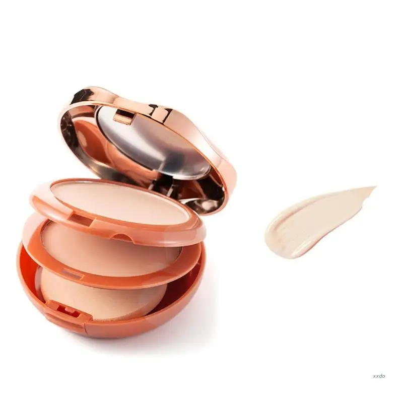 

Makeup Pressed Powder Oil Control Setting Powder Double Layer Waterproof Finishing Powder Lasting Face Makeup Powder