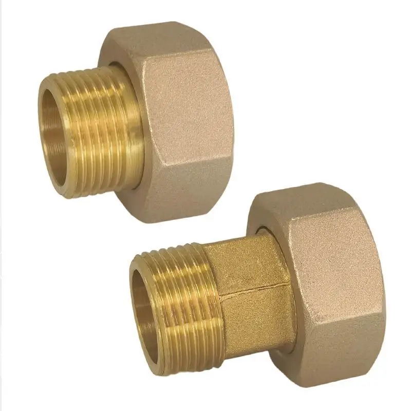 

Brass 1/2" 3/4" 1" Male Threaded Hex Bushing Reducer Copper Pipe Fitting Water Gas Adapter Coupler Connector Quick Joint Coupler