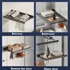 Balcony Drying Racks Foldable Multifunctional Stainless Steel Sock Drying Shelf Window Retractable Drying Clothes And Shoes Rack 5