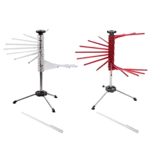 

Kitchen Foldable Folding Fan Shelf Fresh Pasta Dryer Multi-Arm with Pasta Drying dropshipping