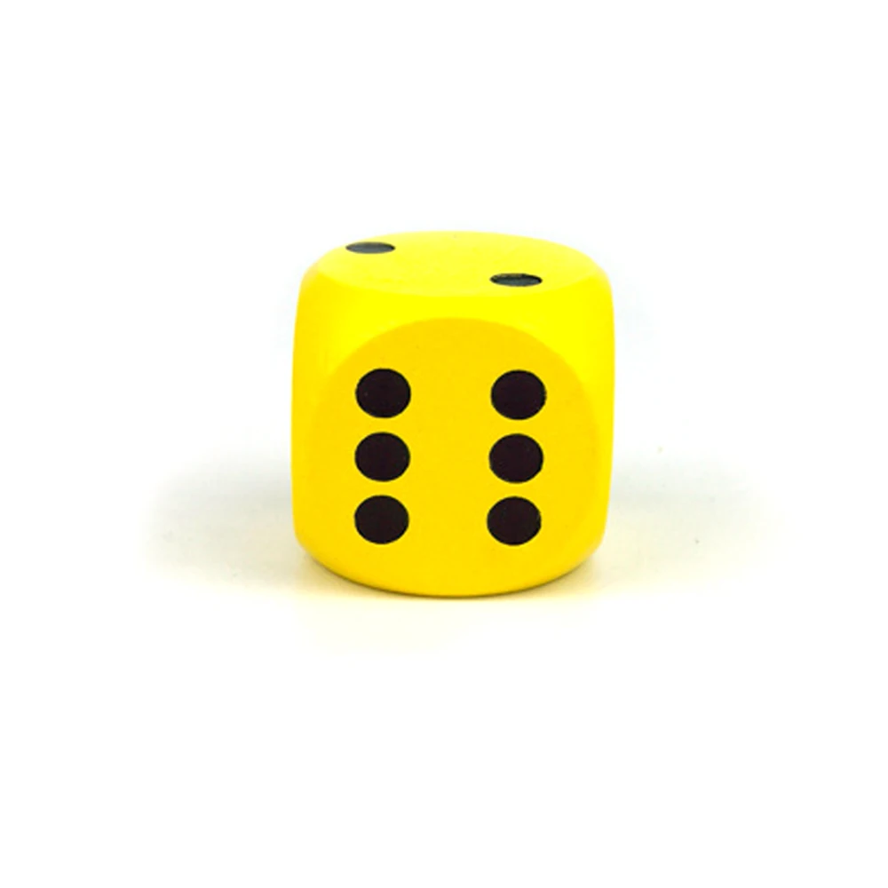 木製のサイコロ,5cm,大きなピース,カラフル,点線,楽しい