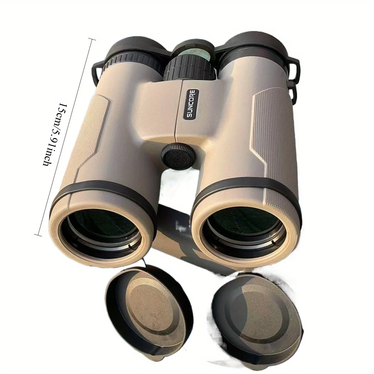 야외 활동 필수품 10×42 쌍안경, 고배율 HD, 방수 및 충격 방지, 사냥 및 별 관측용