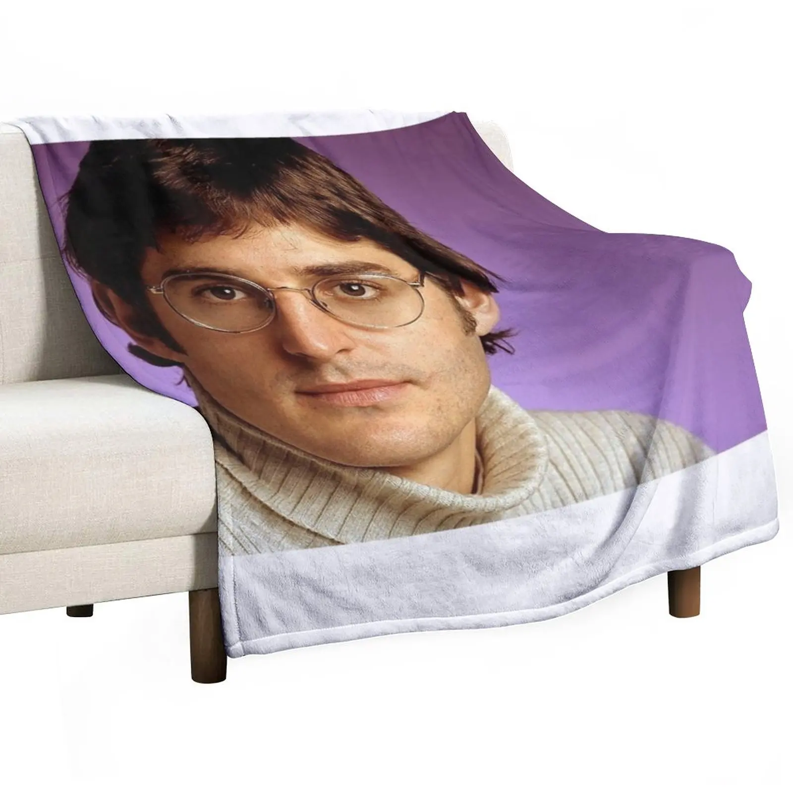 

Louis Theroux, from the BBC. By Therouxgear Throw Blanket Baby Blanket Moving Blanket manga Cute Blanket Plaid
