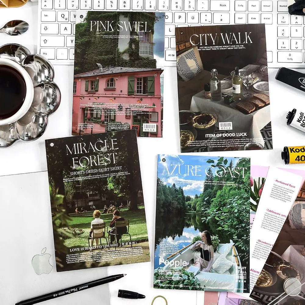 

20pcs/1lot Kawaii Scrapbook Sticker weekly magazine about life Scrapbooking Supplies diary Planner Decorative Stationery Sticker