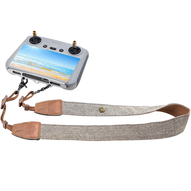 Correia de Cordão com Tela para Drone Suporte Gancho de Metal Suporte 2in Dji rc Controle Remoto Tela ar Mini 4pro - Image 2