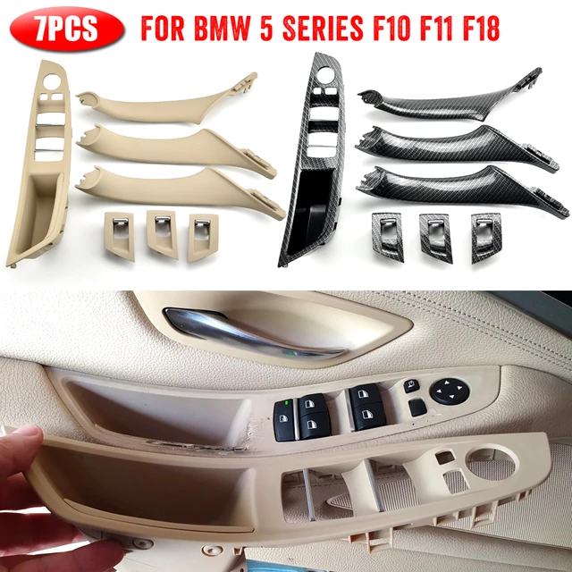 BMW innen Türgriff, 5 Series F10, F11, F18. Carbon Look Neu