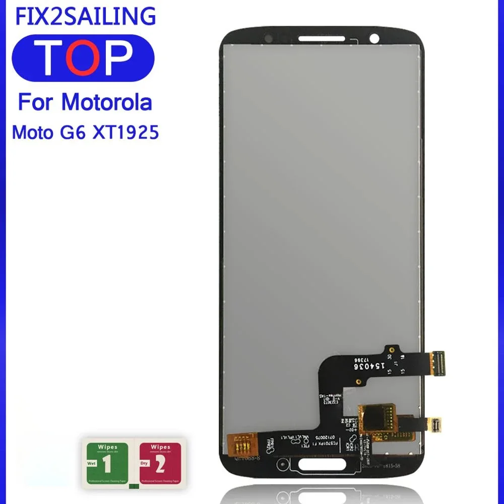 Lcd G6 For Motorola Moto G6 LCD Display Touch Screen XT1925 Assembly