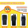 10PCS 2200mAh PMNN4252AR Replacement Li-ion Battery For Motorola CP040, CP140, CP160, CP180, CP150, CP200, DP1400 Two Way Radio 6