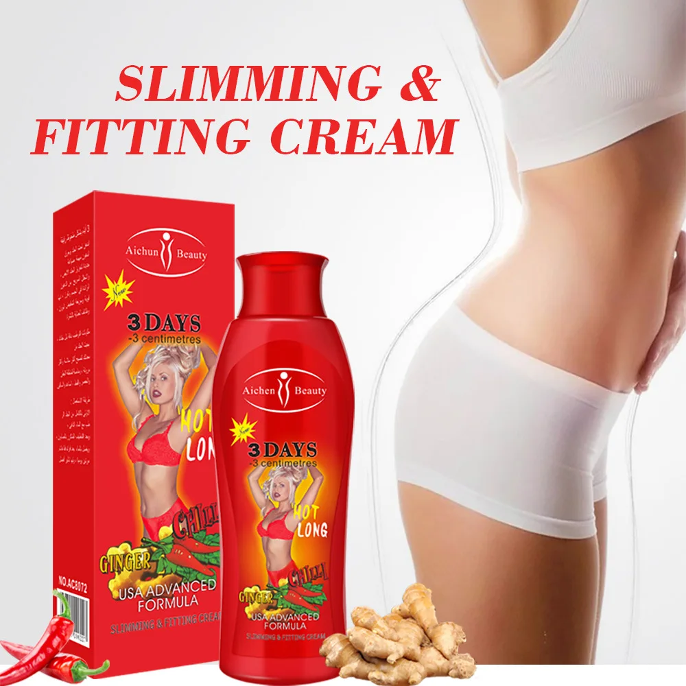 200ml body shaping cream red chili fever shaping slimming cream Skin care architectural guide chili