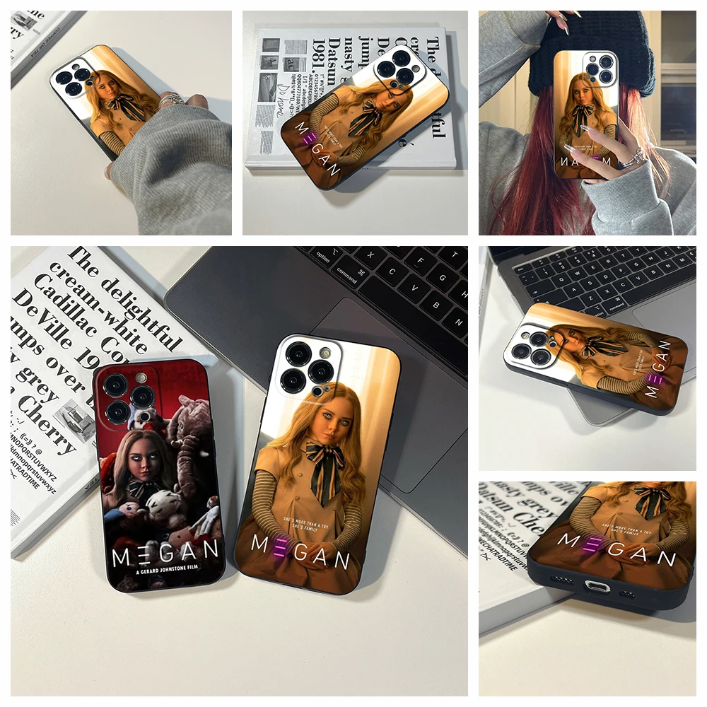 Per Iphone14 Pro M3Gan Movie Phone Case Per Iphone 13 11 12 14 Pro Xr Xs Max 8X7 14 Plus Se 13 Pro Design Iphone Cover