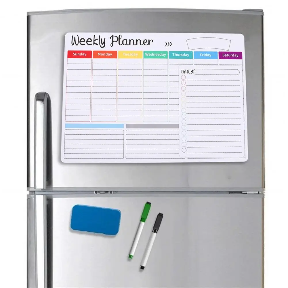 Useful Message Board Smooth Better Scratch Resistance Long Lifespan Magnet Whiteboard Kit Office Accessories