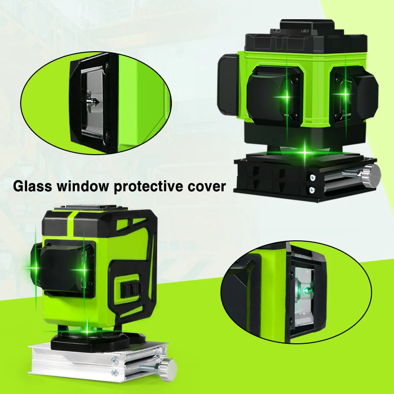 CLUBIONA Laser Level Glass Window Protective Cover Replacement for IE12A or IE12C IE16C