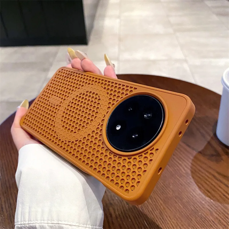 Magnetic Matte Shockproof Case with Heat Dissipation and Soft Bumper Design