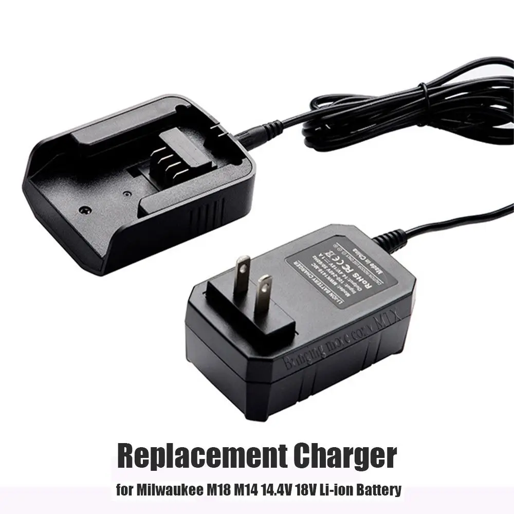Drill Portable Battery Charger Cable Adaptor Power Adapter Charging Dock For Milwaukee M18 M14 14.4V 18V Li-ion Battery