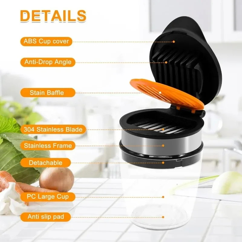 Multifunctional Slicer Strawberry Slicer Egg/Banana/Grape/Mushroom/ Stainless Steel Vegetable Cup Kitchen Gadgets