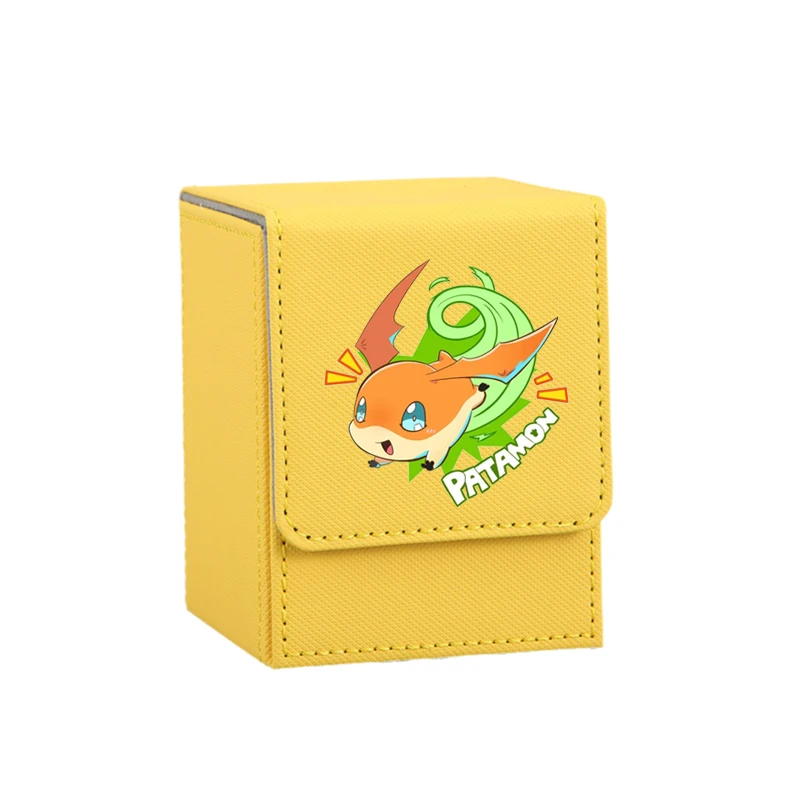 Digimon Adventure Leather Card Case with Iconic Characters Design