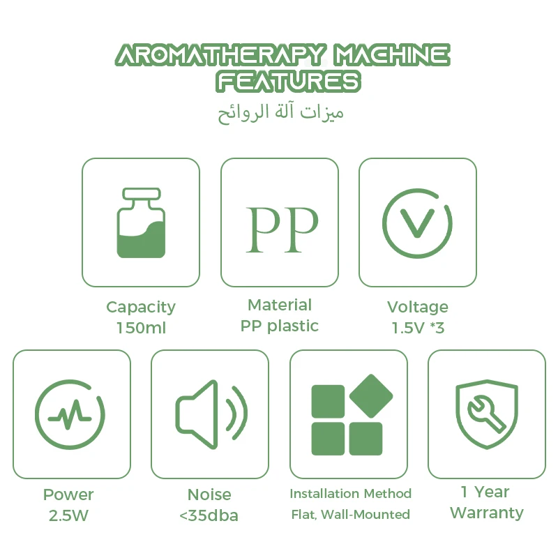 Namste Battery Type Aroma Difusor, Hotel Fragrance