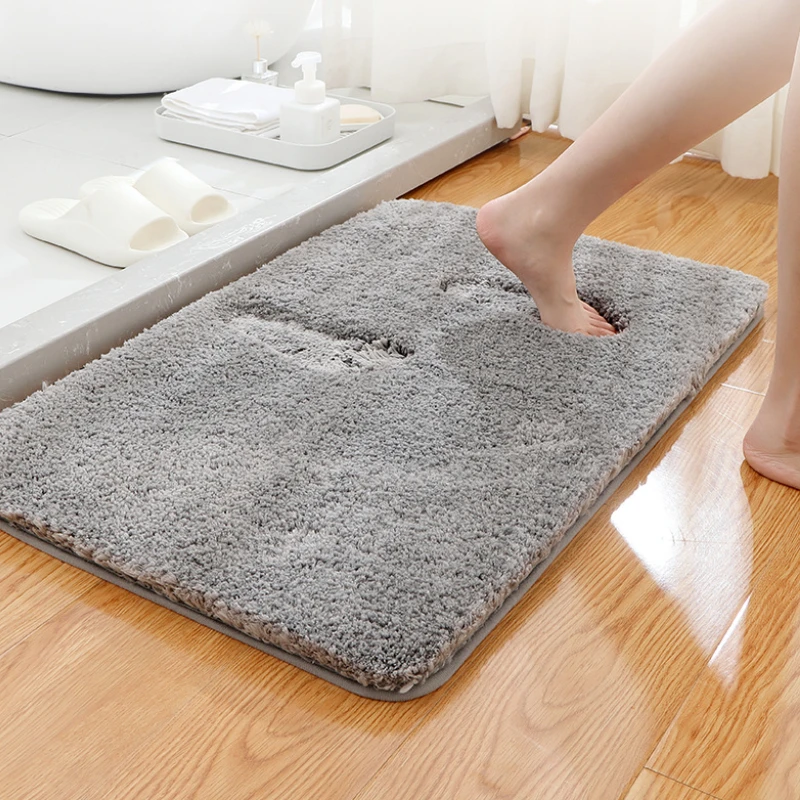 Anti Slip Carpet Kitchen Floor Mat Home Entrance Door Pad Bathroom Absorbent Quick Drying Rug Bedroom Soft Doormat Hallway Decor