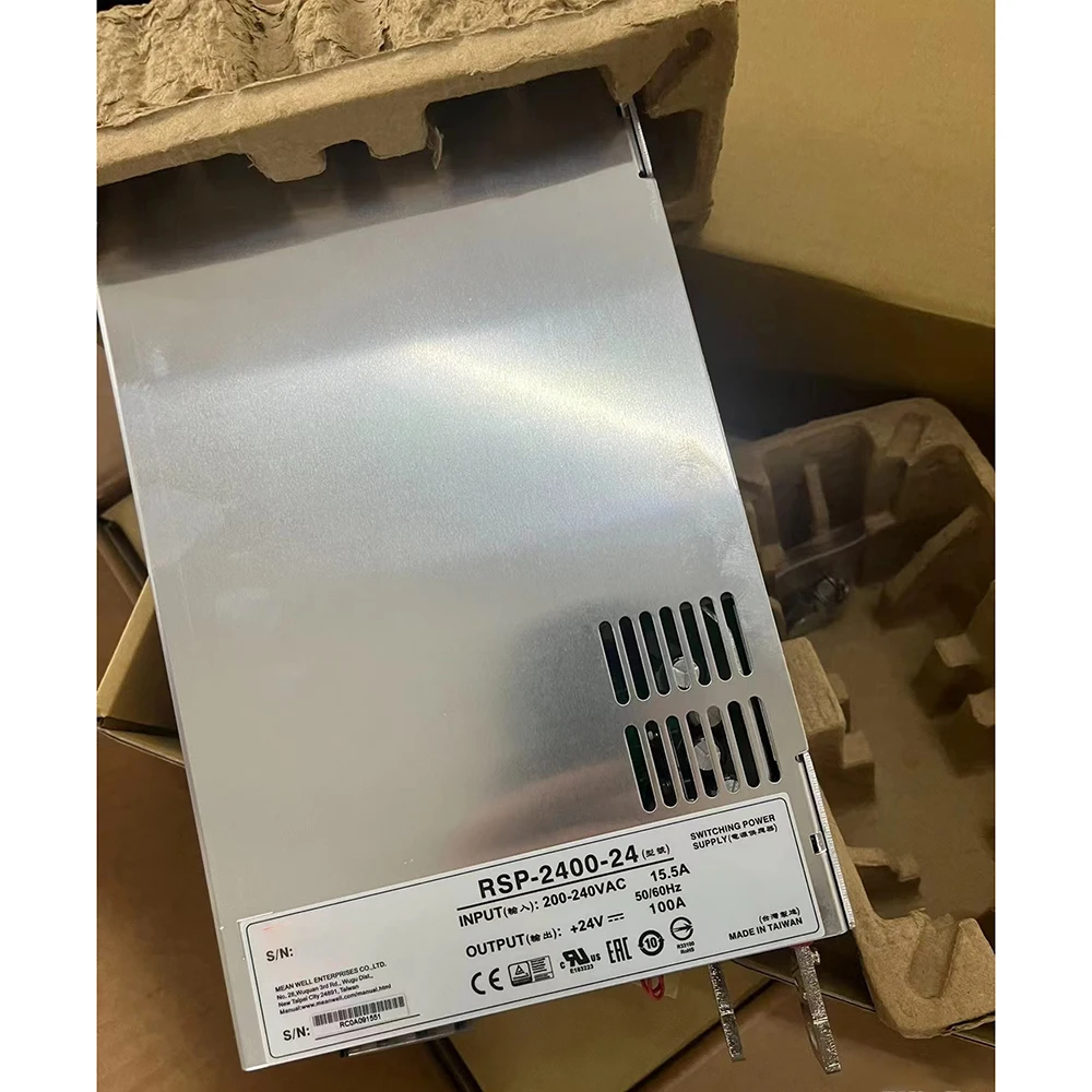 New RSP-2400-24 24V 100A 2400W For MW Switching Power Supply 4 New RSP-2400-24 24V 100A 2400W For MW Switching Power Supply - Image 2