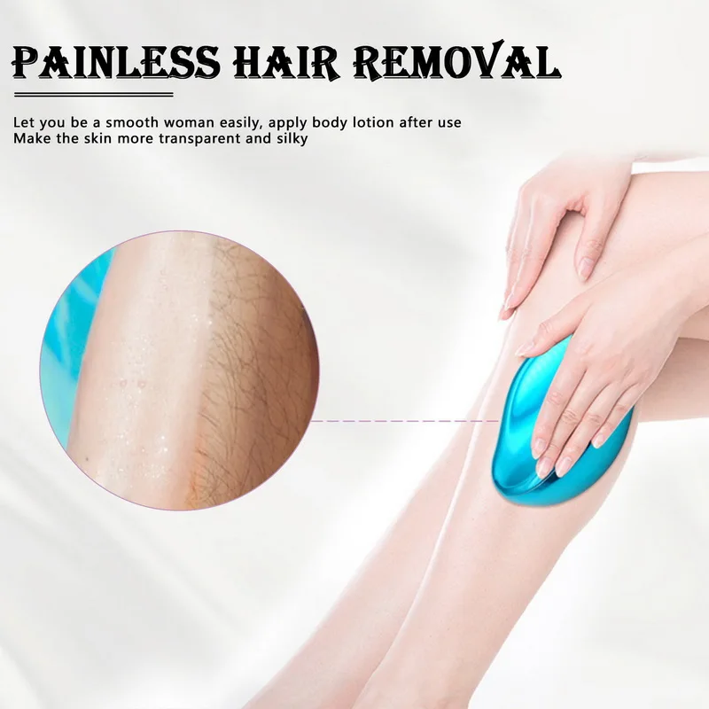 Reusable Crystal Hair Eraser Physical Hair Removal Tool Painless