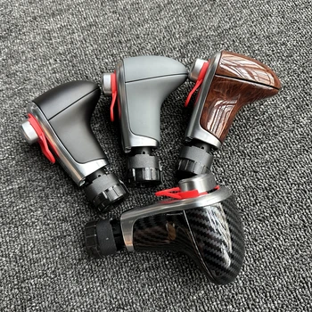 Auto Automatic Shift Knob For Audi A6 C6 A3 8P A4 B8 A5 Q5 Q7 A7 Gear shift knob boot 1