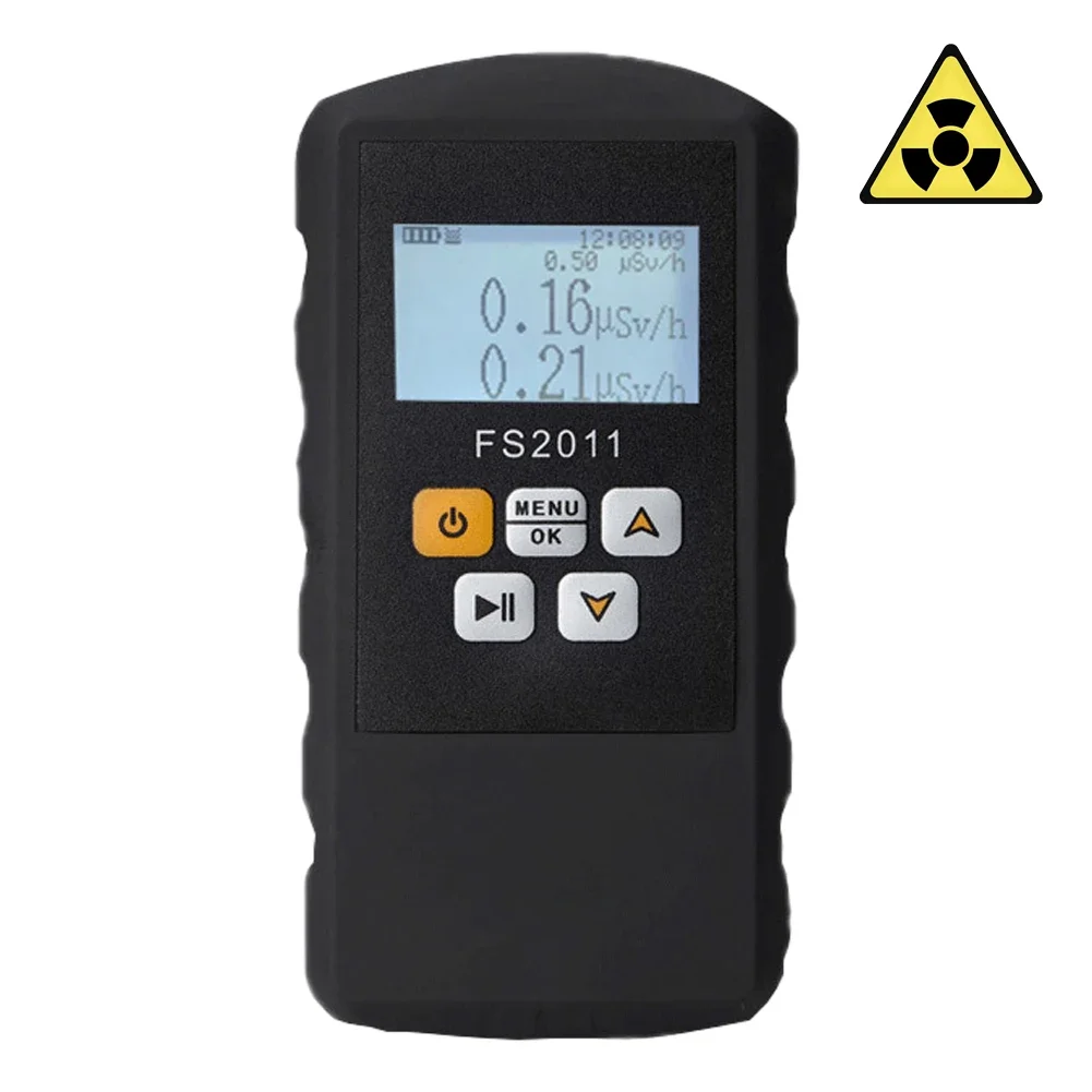 

FS2011 2 in 1 Geiger Counter Electromagnetic Nuclear Radiation Detector EMF Meter Handheld Marble Radioactive Testing Tools