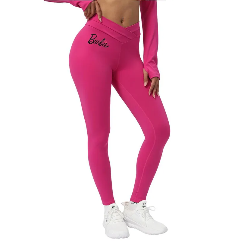 Sexy Slim Barbie Nude Yoga Butt Pants Women's Butt Lifting Tummy Control High Elasticity Quick Drying Nine-Point Fitness Pants 4 Sexy Slim Barbie Nude Yoga Butt Pants Women's Butt Lifting Tummy Control High Elasticity Quick Drying Nine-Point Fitness Pants 4