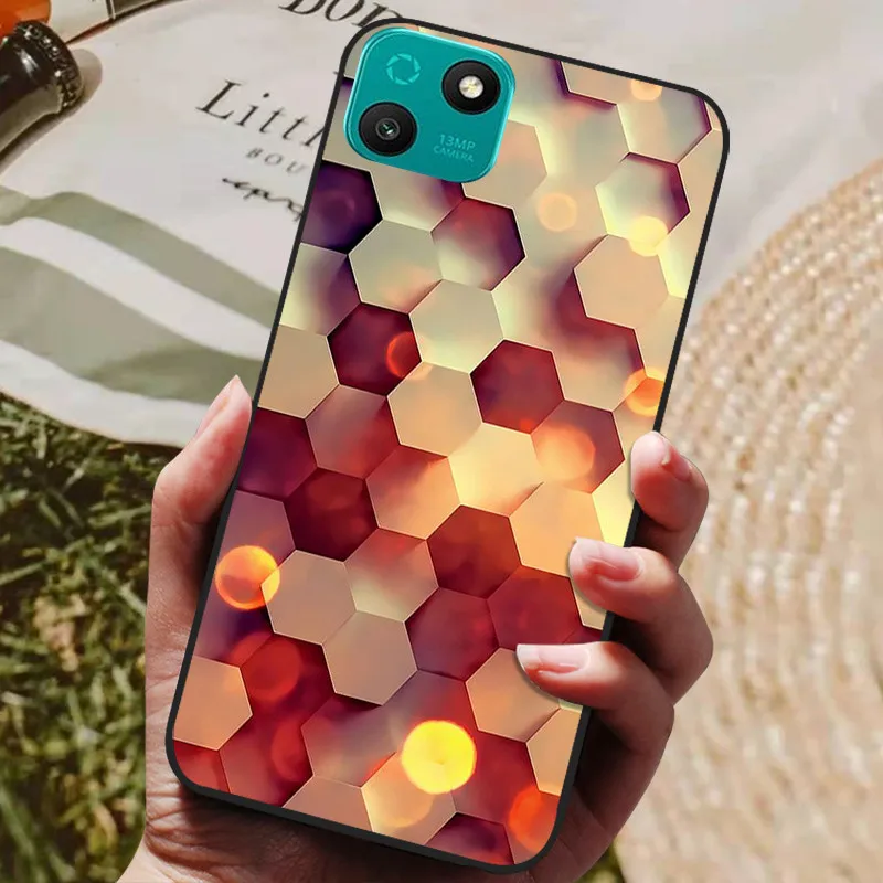 Shockproof Black Silicone TPU Phone Case Cover