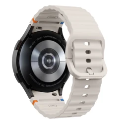 Premium Silicone Strap for Smartwatches - Durable and Comfortable Design (Starlight)