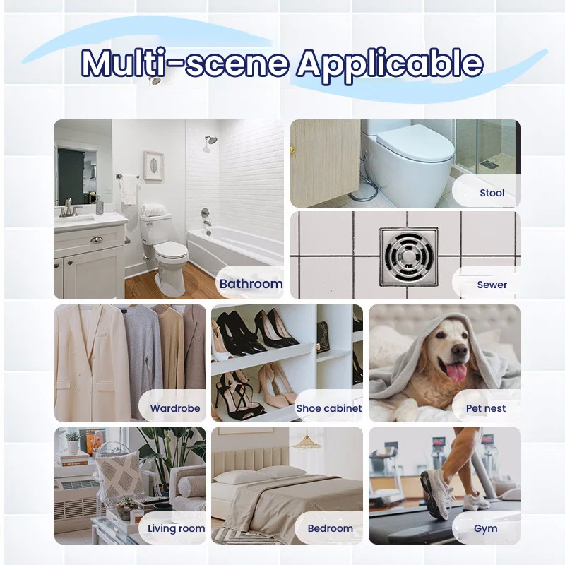 Original Febreze Small Space Air Fresher Odor Eliminator Toilet Deodorant Light Fragrance Remove Bad Odor Home Office Use