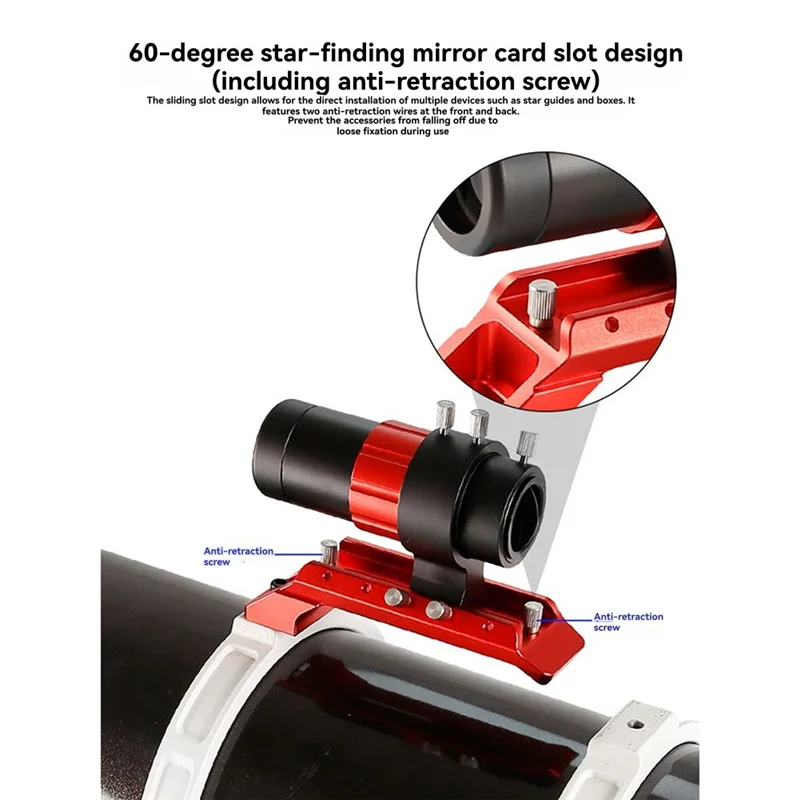 Alloy Astronomical Telescope Dovetail Plate Finder Base - View #5