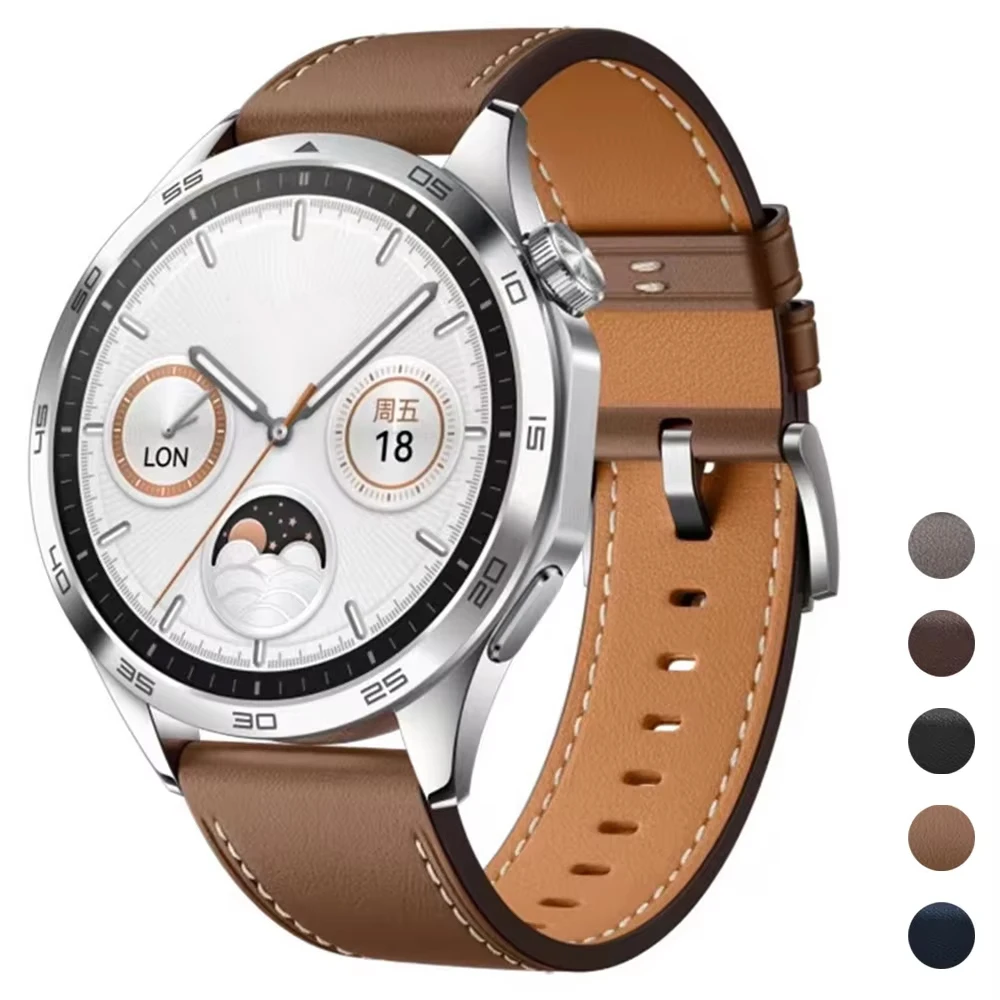 20mm 22mm Armband für Huawei Uhr GT4 GT3 Gt2e Pro 42 46mm leder armband Für HONOR Uhr 4 pro GS E2 SE MagicWatch Band