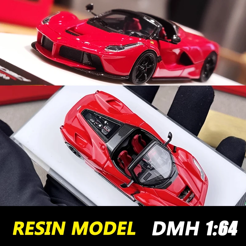 DMH 라파 컨버터블 에디션 송진 자동차 모델 컬렉션, 한정판, 1:64