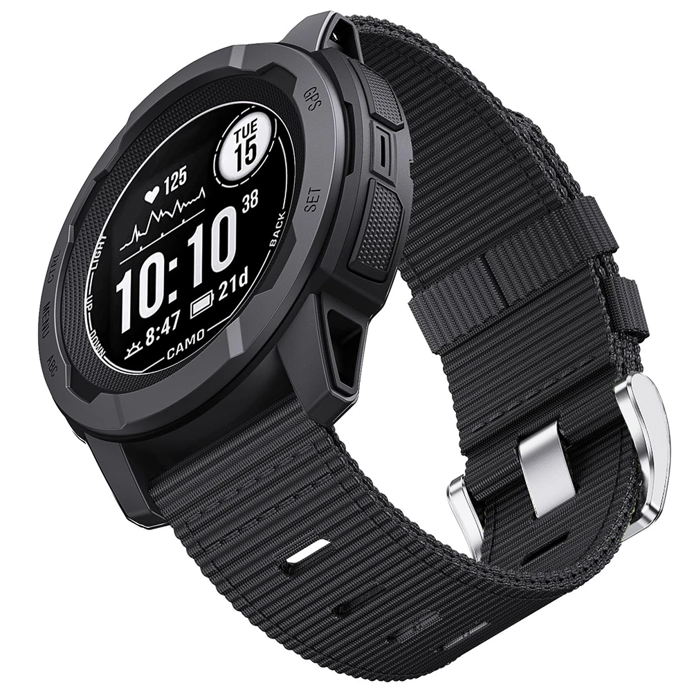 Breathable 22mm Nylon Sport Strap