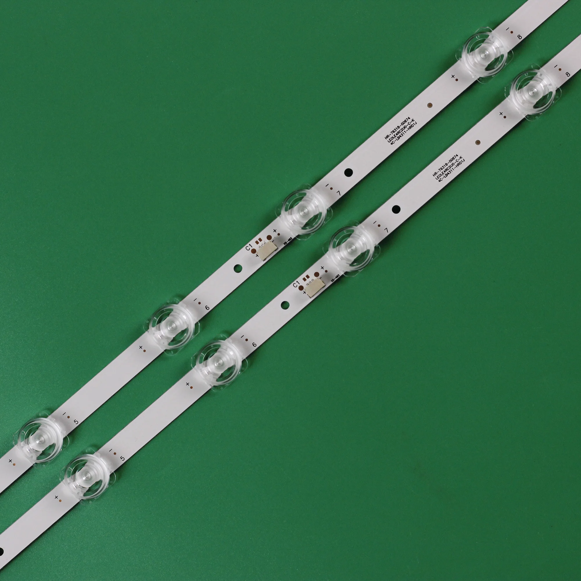 Led Backlight Tira 4c-lb4311-hr01j Zm05j 10 Zm06j Zm08j 43hr330m11a1 Gic43lb32 para 43s421 43s423 43s325 43s6500fs 43s6500 Pcs - Imagem 3