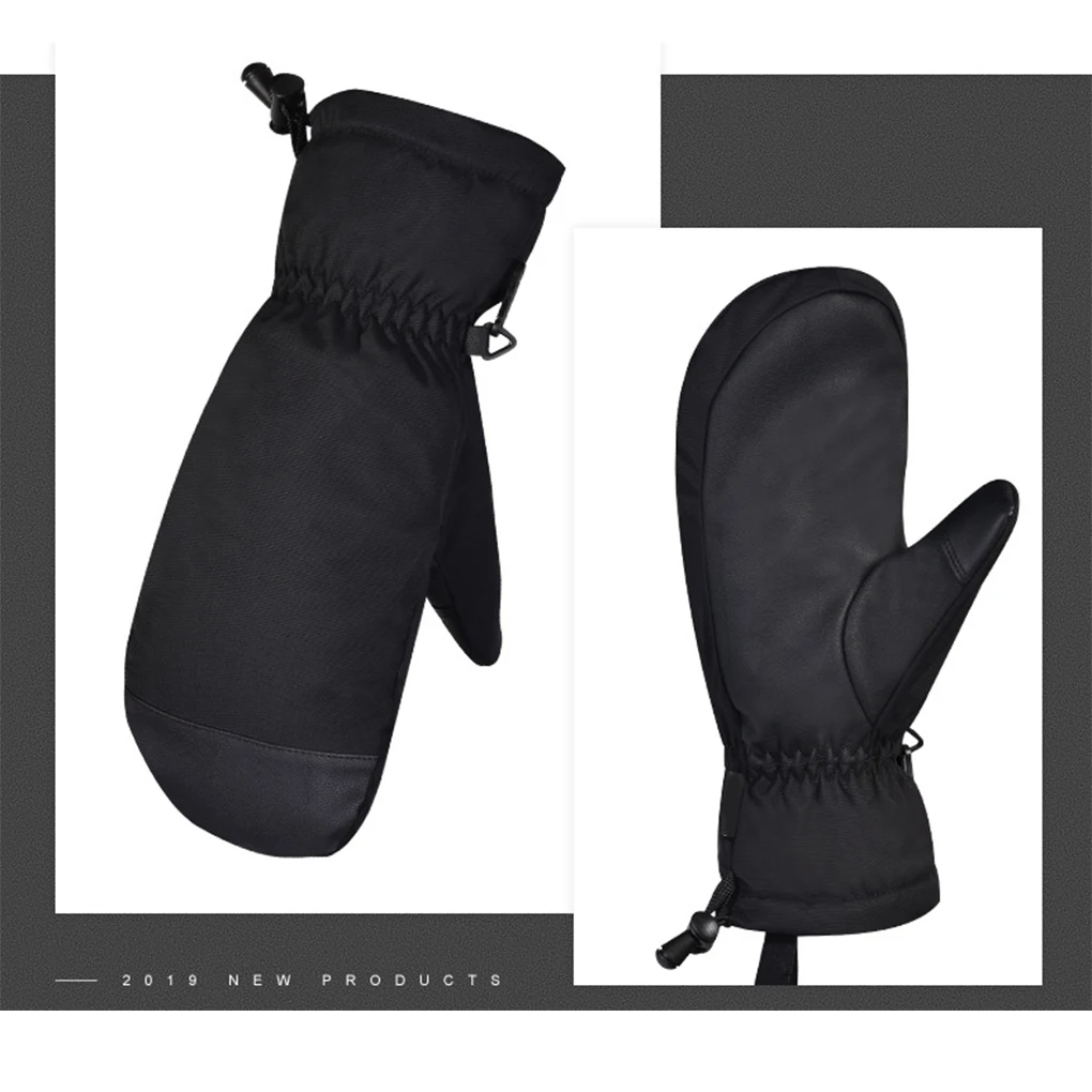 

1 Pair Winter Ski Gloves Windproof Waterproof Nonslip Thermal Mittens