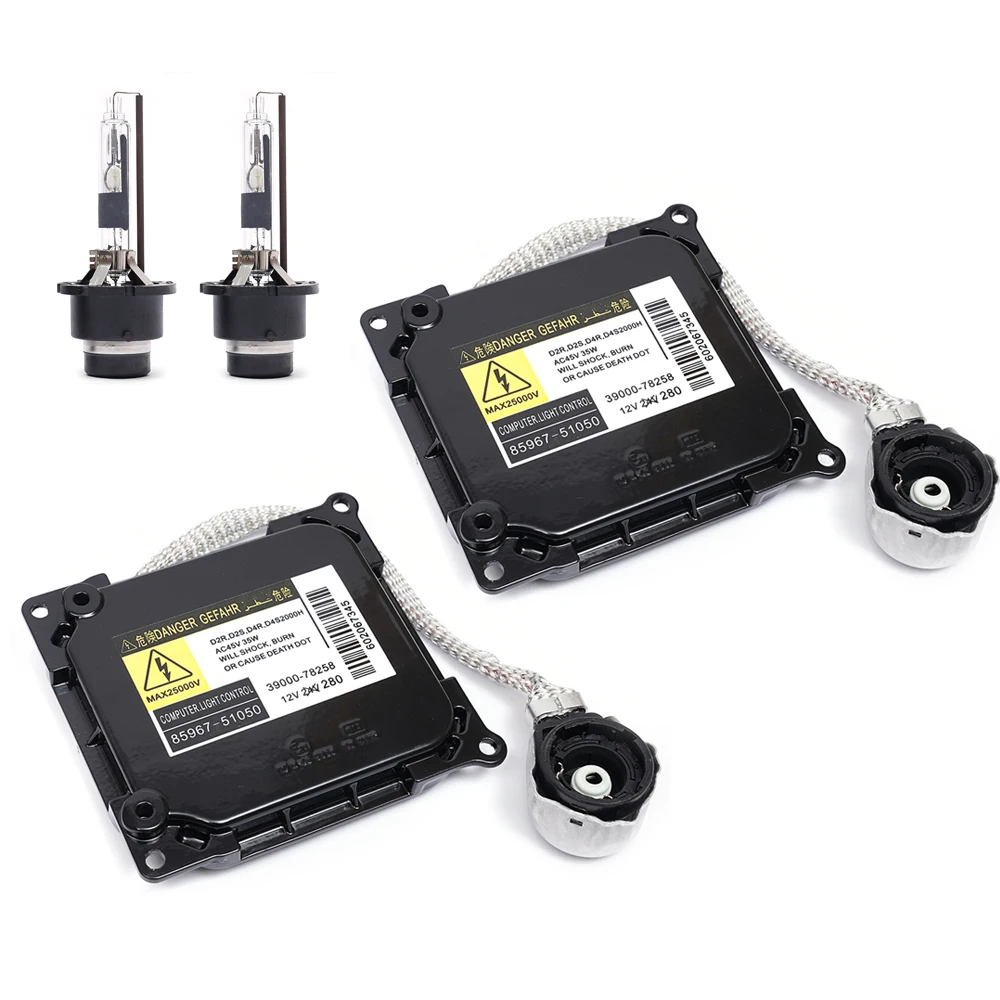 2 PCS Xenon Ballast D4R HID Control Unit Module 85967-51040 8110730D31 8110730D30 For 06-09 Toyota Prius Auto Parts