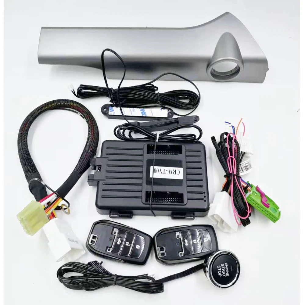For Toyota Prado LandCruiser 2012 2017 Facelift Push Start Stop Remote Starter System PKE