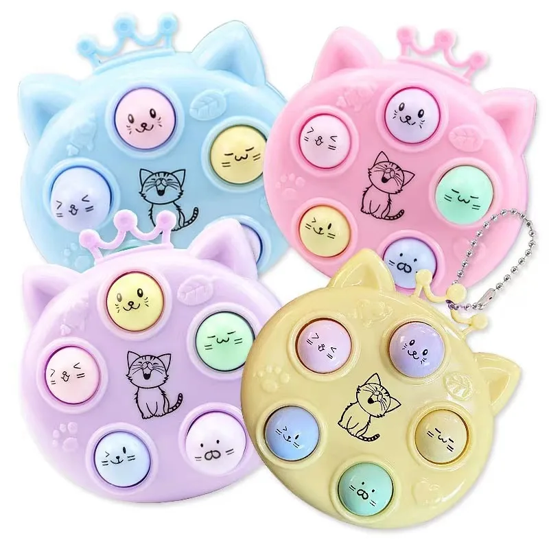 Clickeez - GOLIATH - Deluxe Porte-clés - Touches à Collectionner - 1 Cube Clickeez + 4 Clickeez + 3 Charms - Dès 6 Ans - Jeux - Jouets