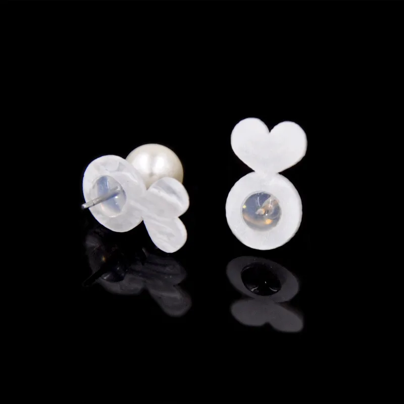 10/30/50 stücke Ohr Zurück Stopper Silikon Ohr Stecker Blockiert Kappen Unterstützende Ohrring Heber Für DIY Schwere ohrringe Schmuck Machen – Detail 3