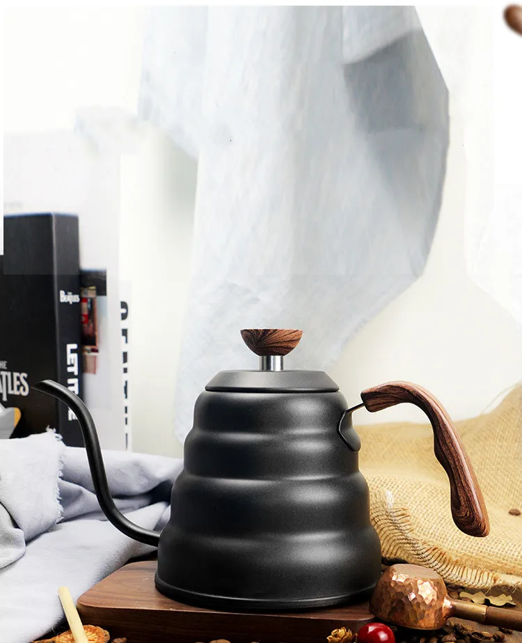 BOUILLOIRE ELECTRIQUE,1L--Bouilloire Goutte À Goutte À Café En Acier ...