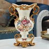 European Retro Resin Vase Decoration, Three-dimensional Dried Flower Arrangement Container, Living Room Home Decoration Crafts 5