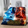 Cartoon W-Wars Anime S-Star Printed Blanket Picnic Blankets Warm Blanket Soft and Comfortable Blanket Home Travel Birthday Gift 4