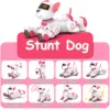Intelligent Stunt Remote Control Robot Dog Toy, Programmable Robotic Puppy,Smart Interactive,Singing Dancing Following, Kid Gift 2