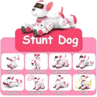 Intelligent Stunt Remote Control Robot Dog Toy, Programmable Robotic Puppy,Smart Interactive,Singing Dancing Following, Kid Gift 2