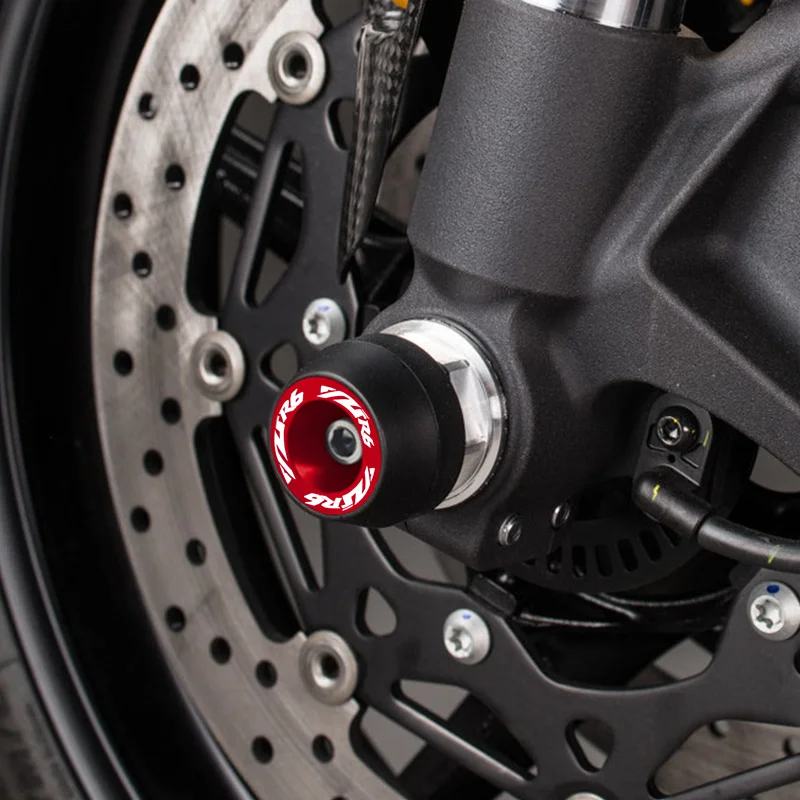 새로운 야마하 YZF-R6 2017-2021 2022 2023 오토바이 액세서리 앞 뒤 휠 포크 슬라이더 액슬 충돌 보호기 캡 yzfr6 r6